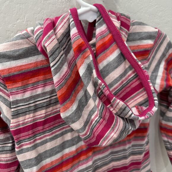 Tea Collection Pink Stripe Hooded Bubble Dress - Picture 5 of 8